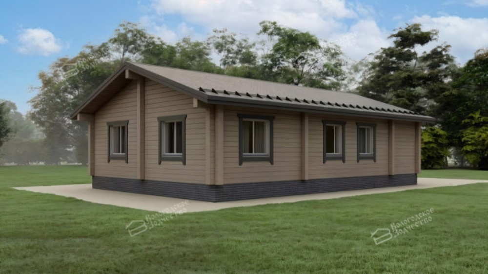 Дом из клееного бруса VZ-334