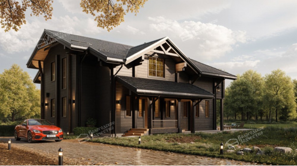 Дом из клееного бруса VZ-335