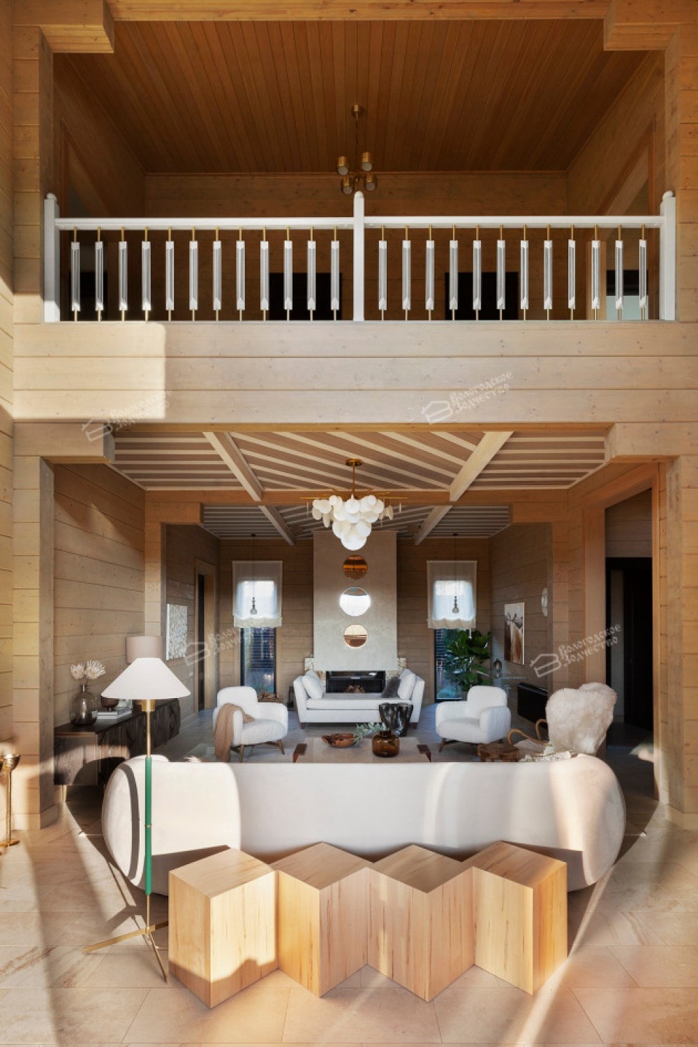 Дом из клееного бруса VZ-463