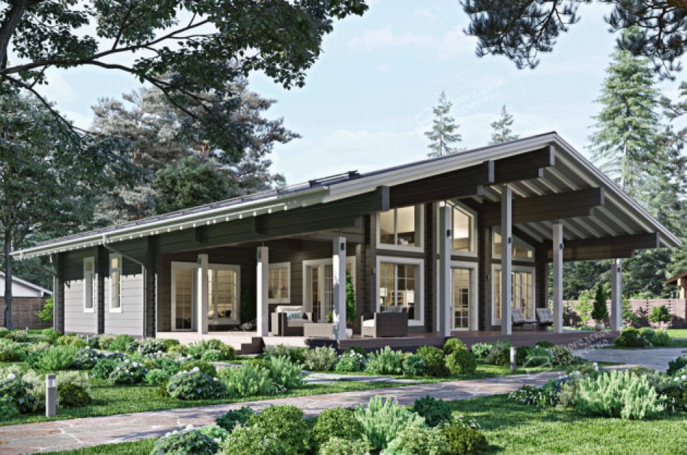 Дом из клееного бруса VZ-356