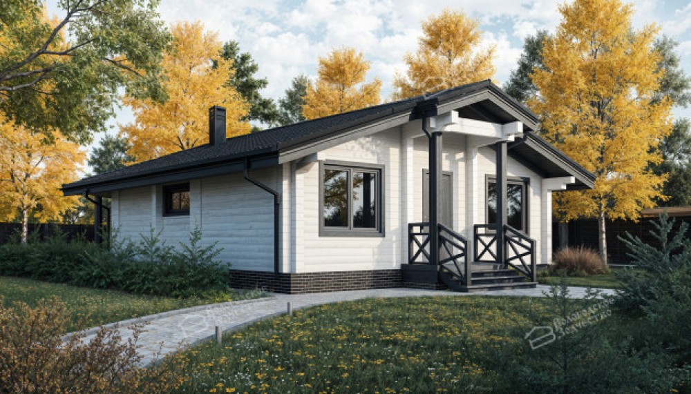 Дом из клееного бруса VZ-363