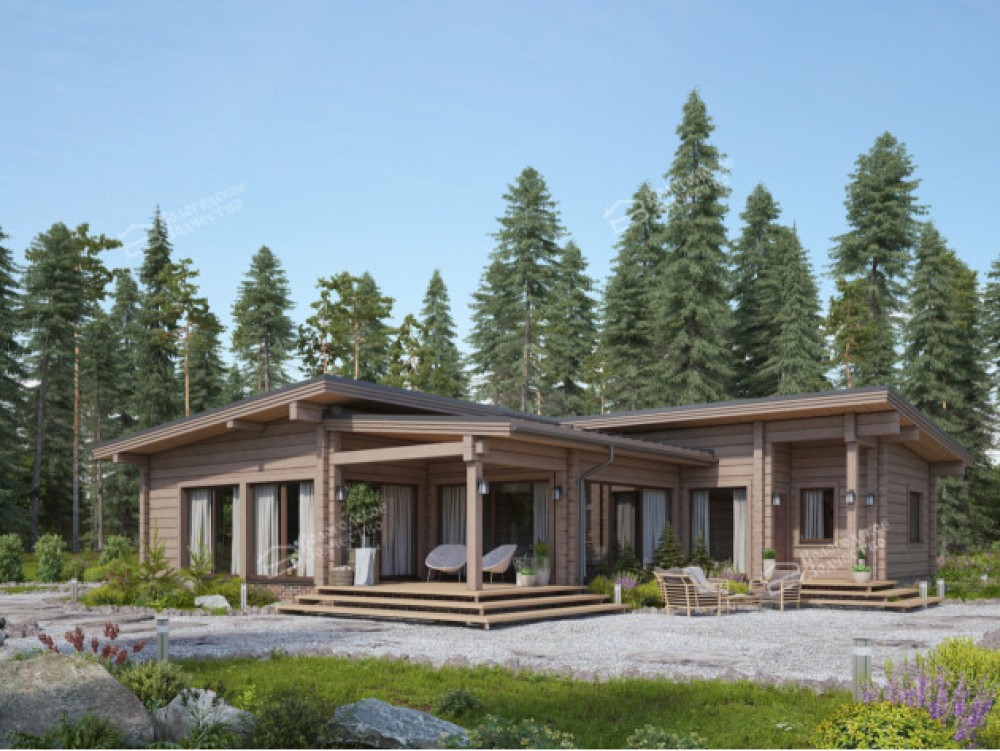 Дом из клееного бруса VZ-373