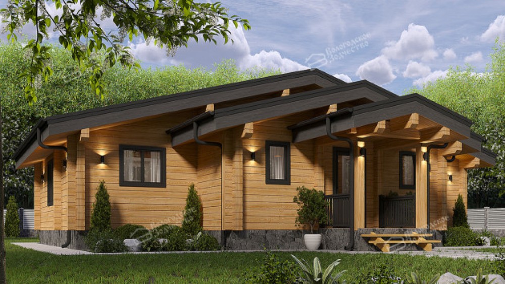 Дом из клееного бруса VZ-463