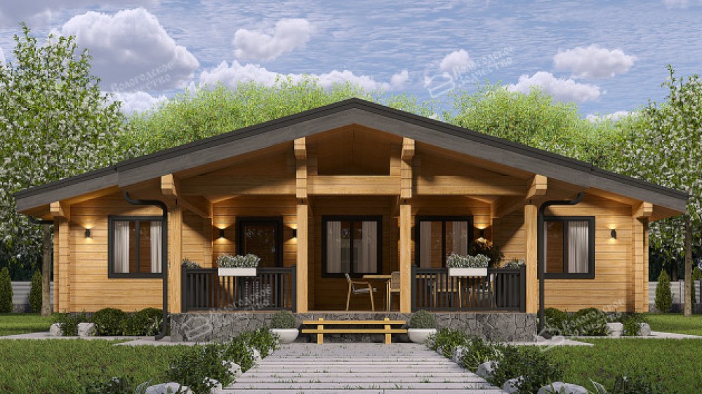 Дом из клееного бруса VZ-463