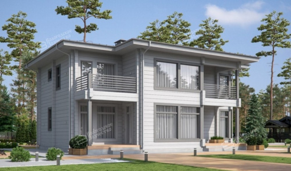 Дом из клееного бруса VZ-359