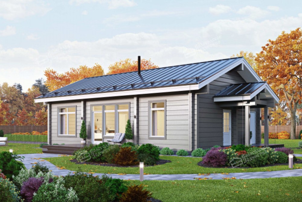 Дом из клееного бруса VZ-349