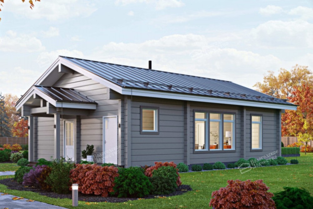 Дом из клееного бруса VZ-349