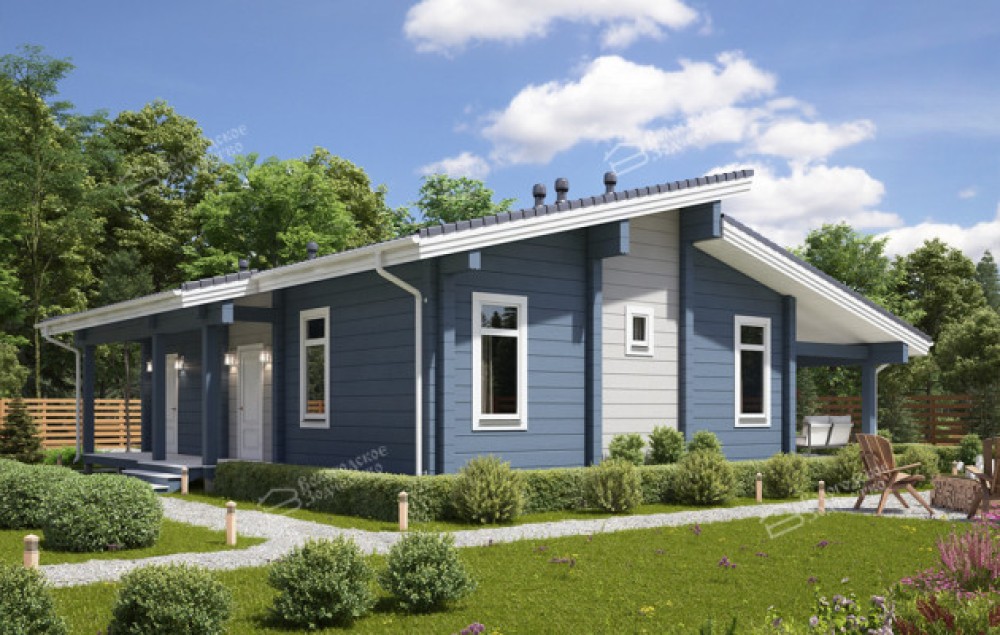 Дом из клееного бруса VZ-381