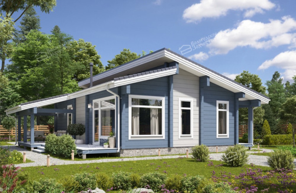 Дом из клееного бруса VZ-381