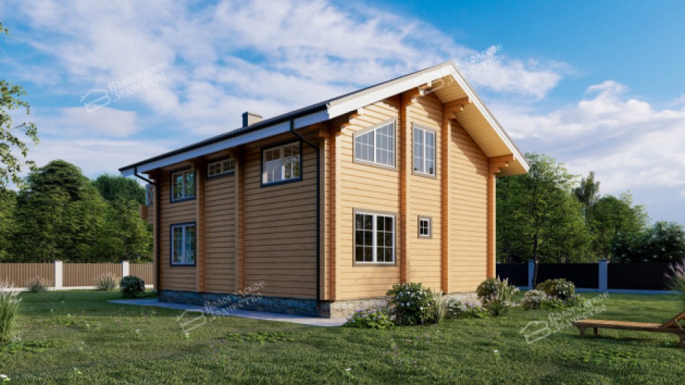 Дом из клееного бруса VZ-382