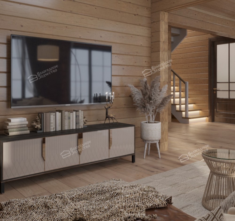 Дом из клееного бруса VZ-348