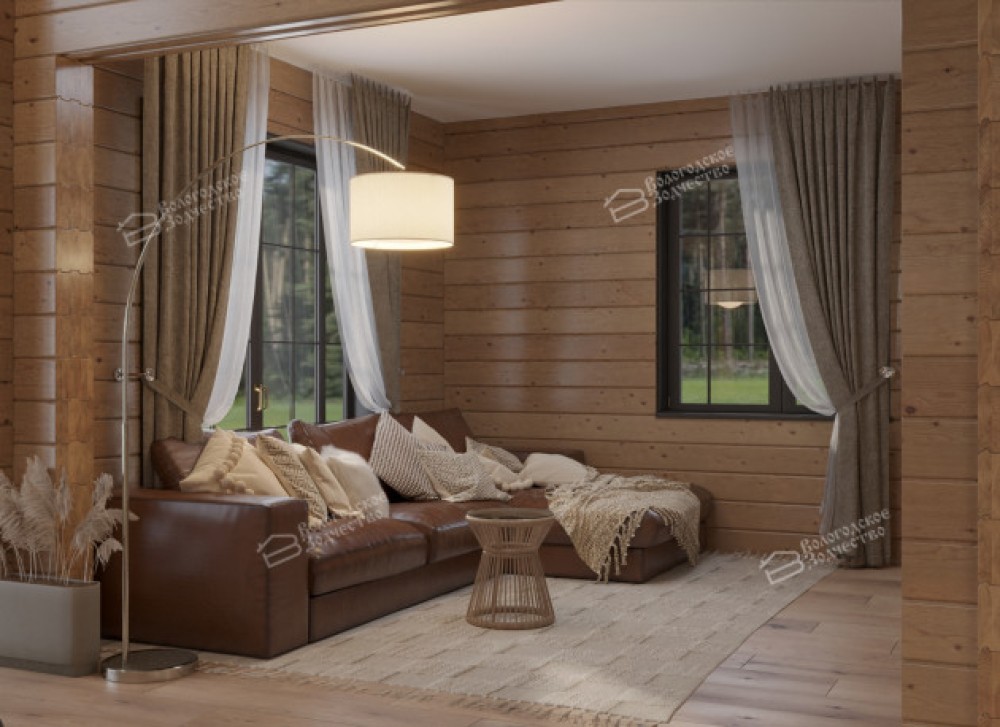 Дом из клееного бруса VZ-348