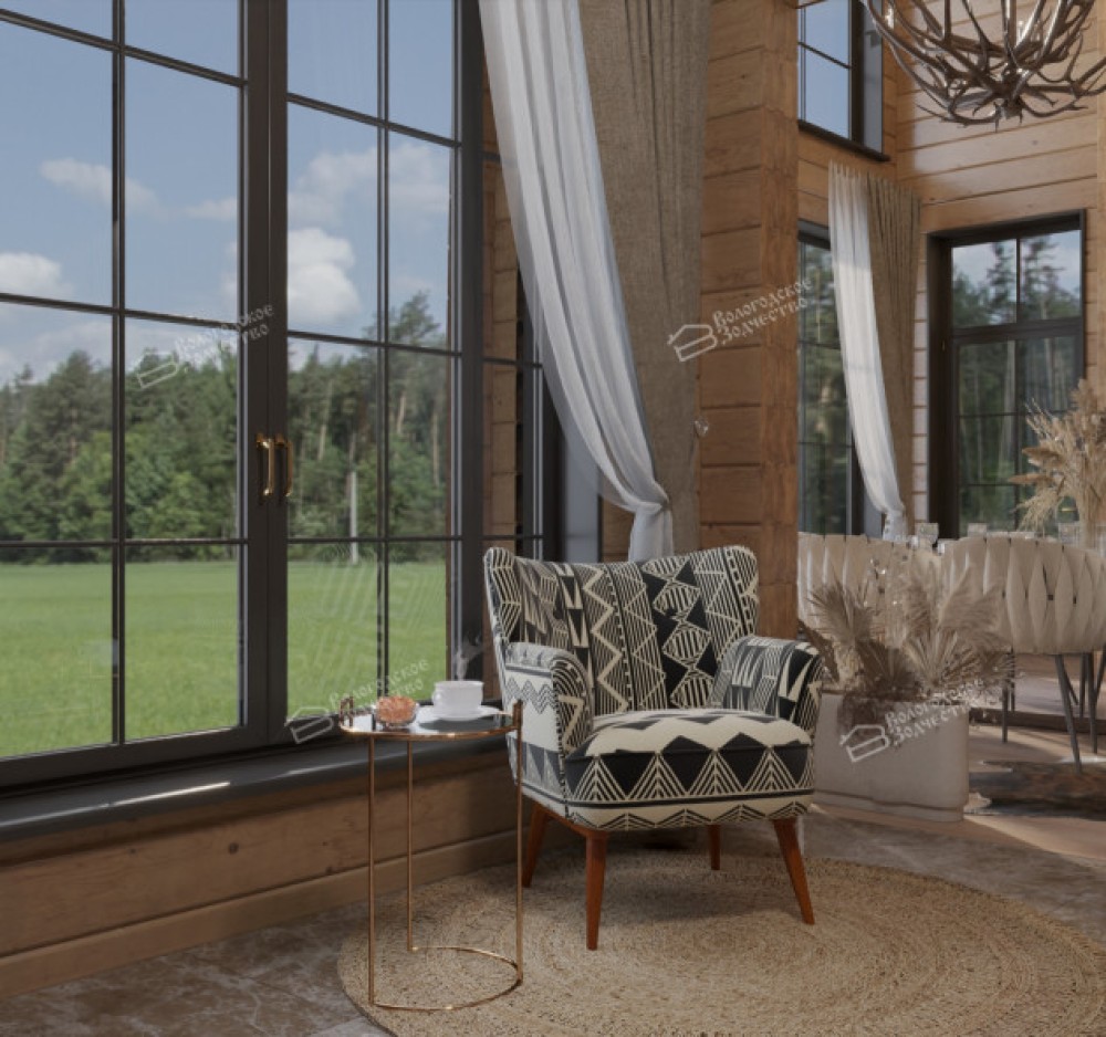 Дом из клееного бруса VZ-348