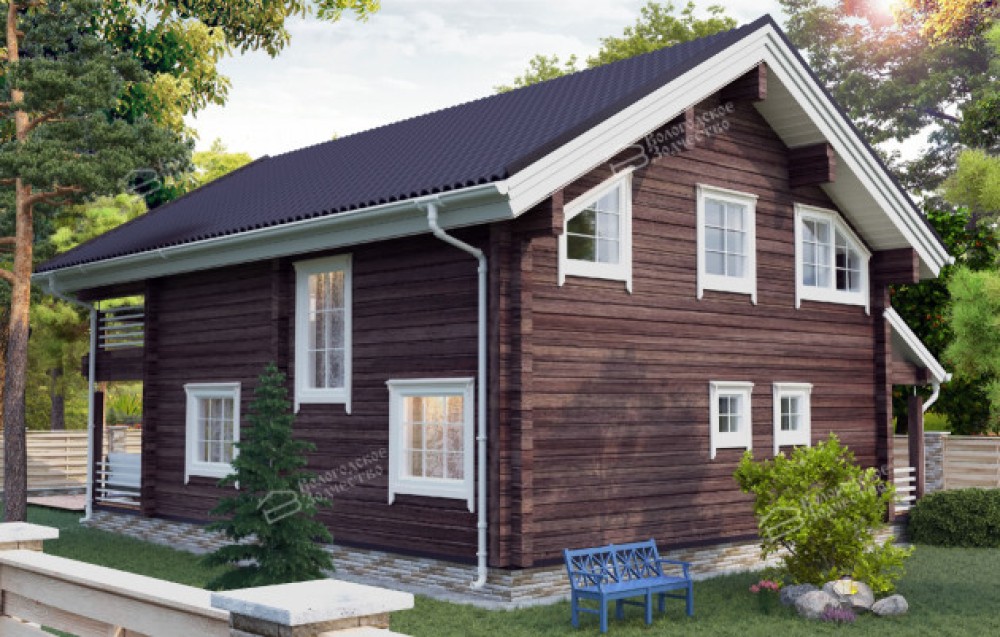 Дом из клееного бруса VZ-327