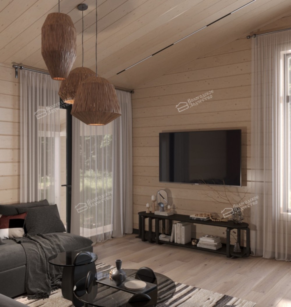 Дом из клееного бруса VZ-431 