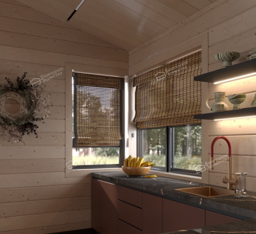 Дом из клееного бруса VZ-431 