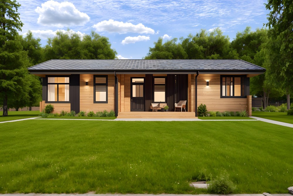 Дом из клееного бруса VZ-431 