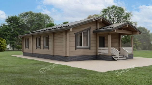 Дом из клееного бруса VZ-334