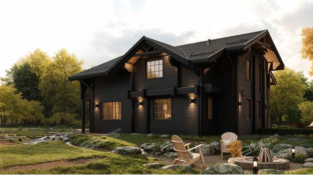 Дом из клееного бруса VZ-335