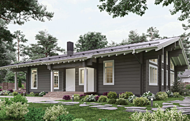 Дом из клееного бруса VZ-356