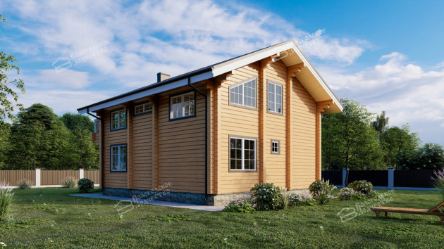 Дом из клееного бруса VZ-382